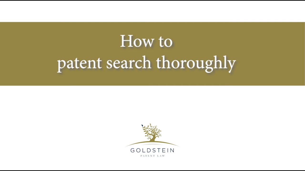 Google Patents Vs Full Patent Search | Rich Goldstein