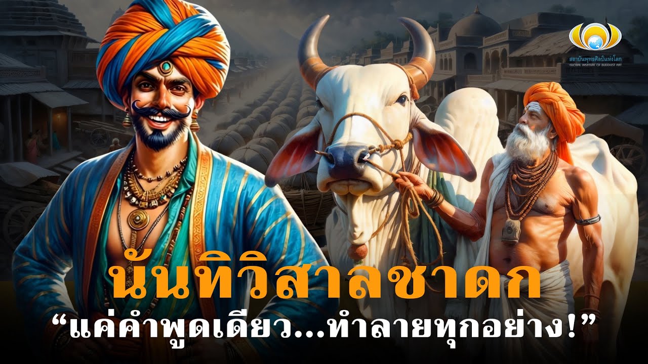 คำพูดดีสร้างพลังใจ ! แต่คำพูดที่แย่...อาจทำลายทุกสิ่ง! : นันทิวิสาลชาดก I พุทธศิลป์สตอรี่ EP.3