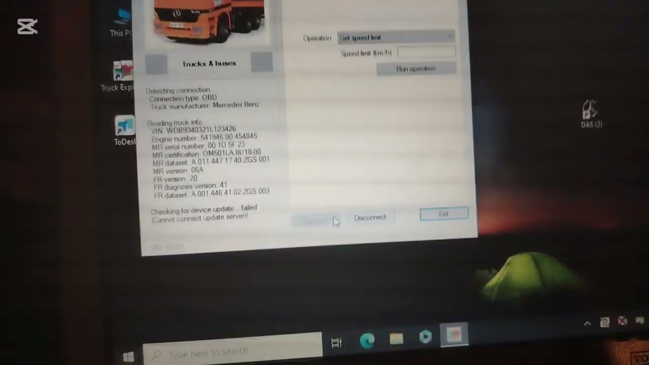 mercedes actros speed limit change from vei truck explorer v3.0 #mercedesactros