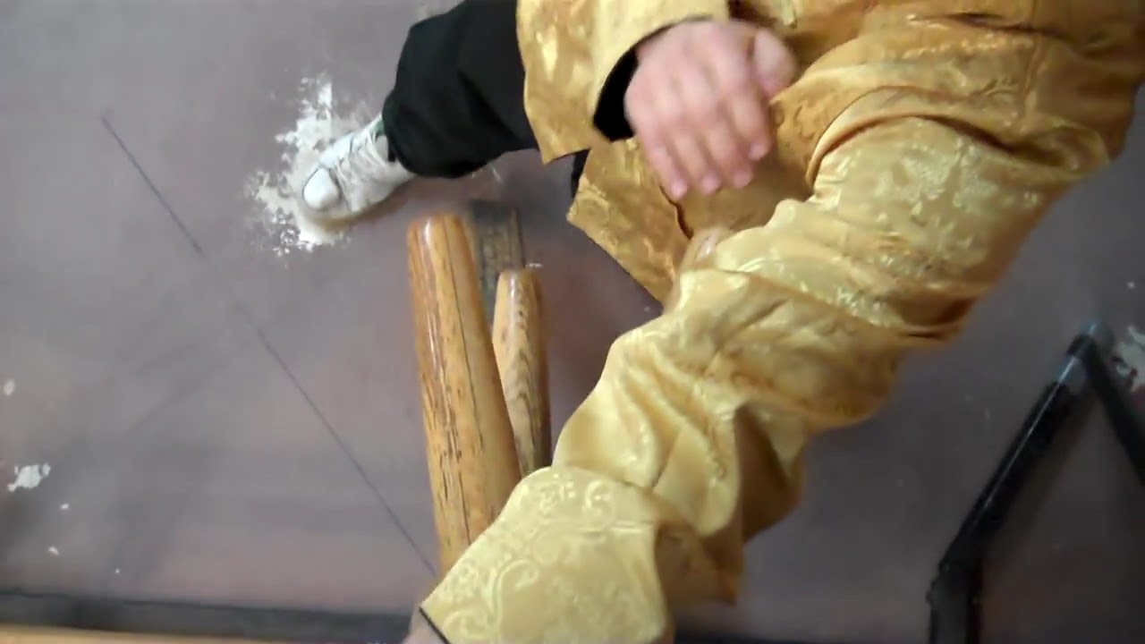 Secrets of Ip Man 2nd Section of Wing Chun Wooden Dummy Top View