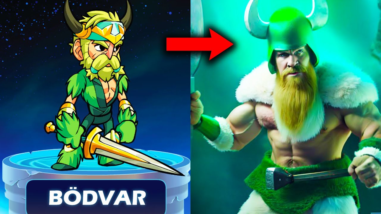 Every Brawlhalla Legend In Real Life