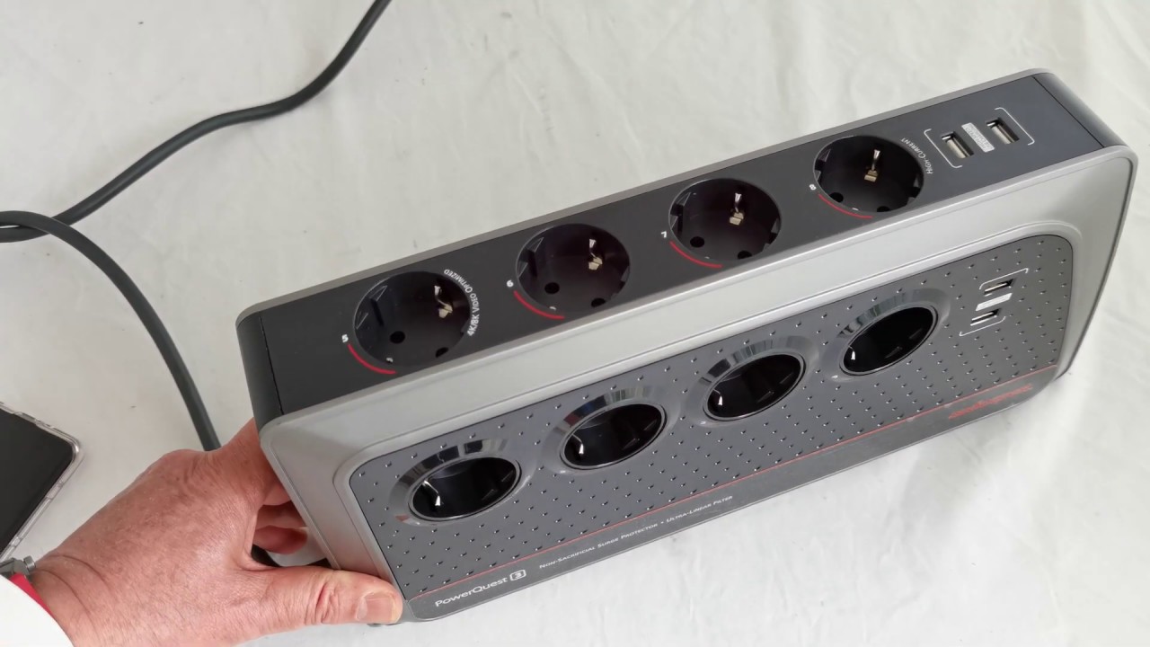 Audioquest Powerquest 3 with 8 outlets | unboxing