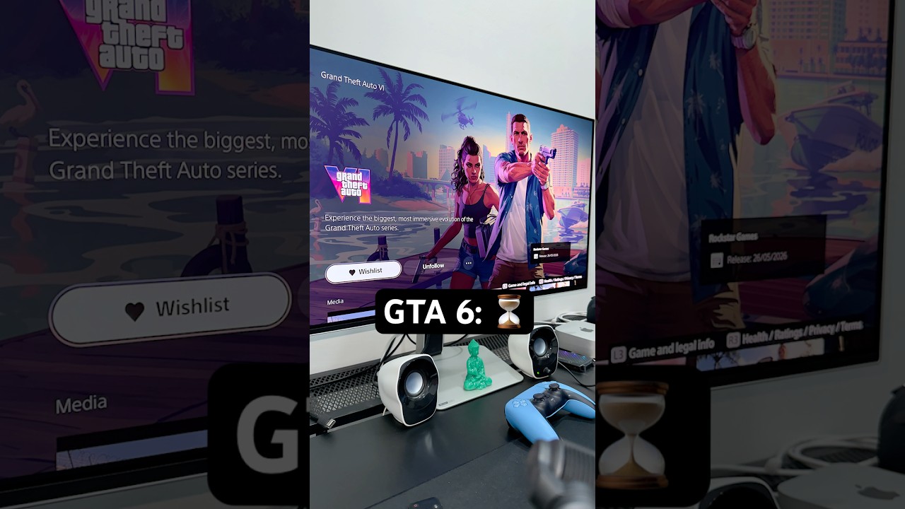 PS5 Pro + Odyssey OLED + GTA 6 #shortsfeed #tamil #gta #gta6 #ps5pro #ps5 #oled #gaming #tamil