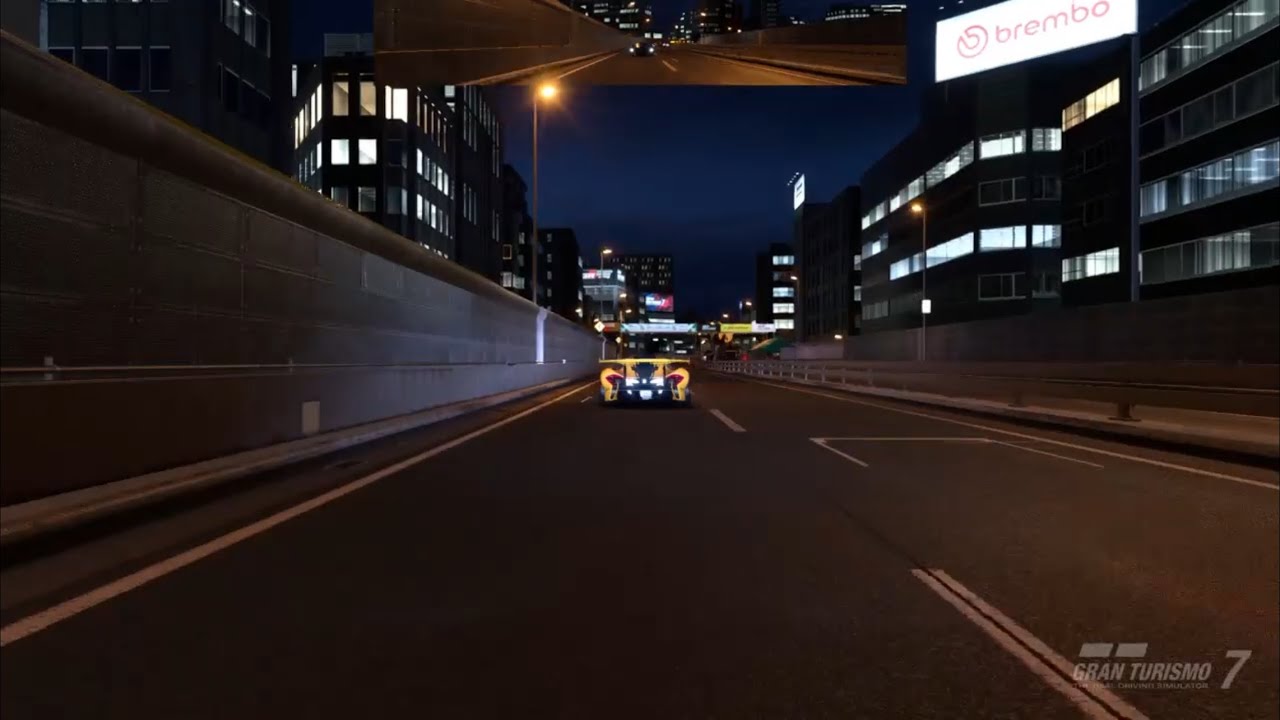 グランツーリスモ 7🏁 再び走るは弟クン❗️ハンコンを買ったらオンラインの首都高デビューするそうです🤗