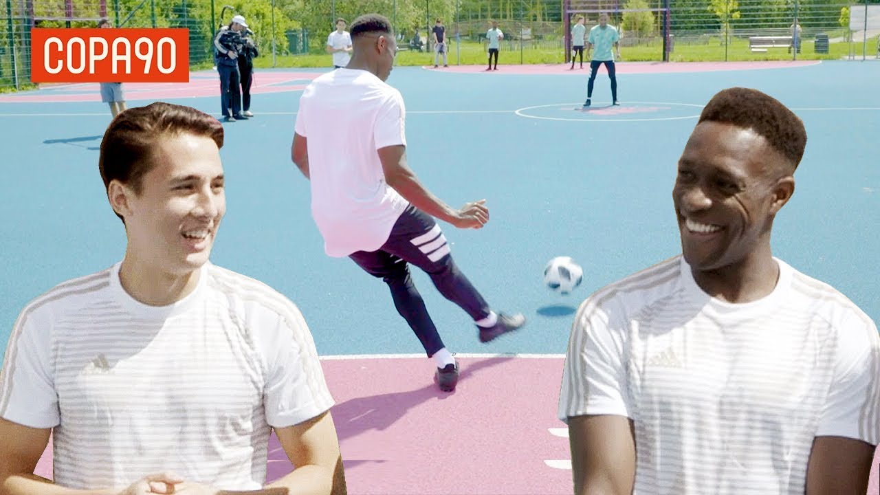 Cage Football Challenge vs Danny Welbeck! | Timbsy vs the World Tango League Special