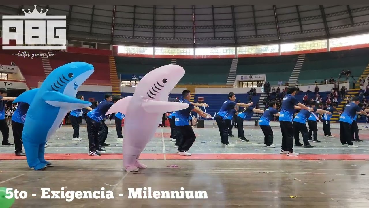 DRILL COREOGRÁFICO 5TO - EXIGENCIA - COLEGIO MILENNIUM