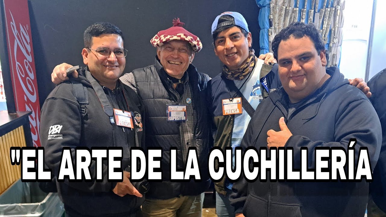 🔪 Cuchillería Artesanal Dante Cuchillos | Fabricación y Afilado en Vivo en La Rural