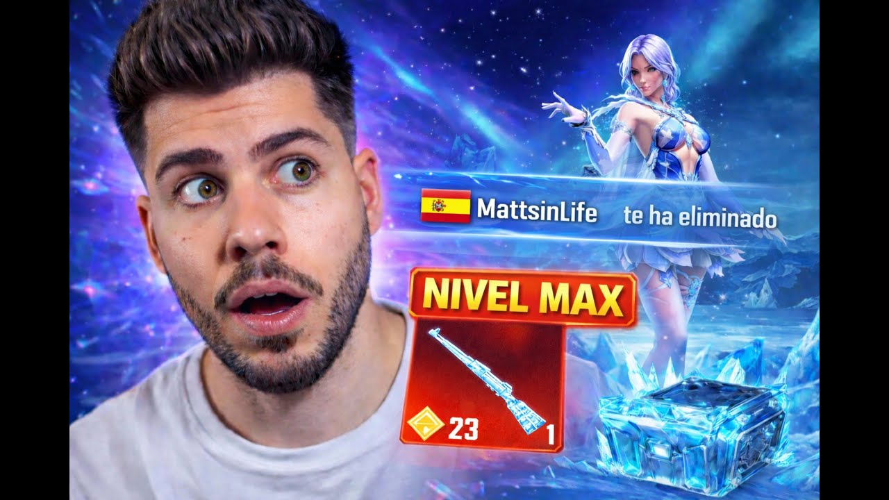 SACAMOS la NUEVA KARK GLACIAR con MUY MALA SUERTE en PUBG MOBILE