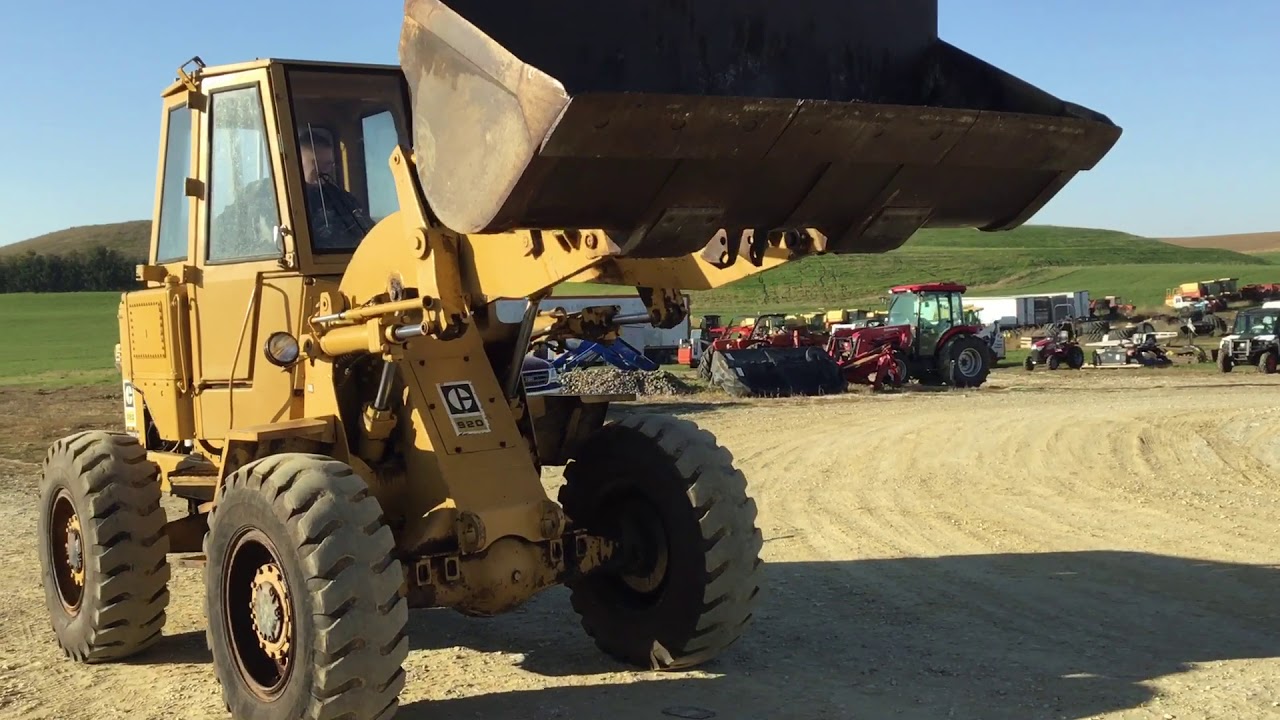 Cat 920 Wheel loader Selling on November 20th 2019