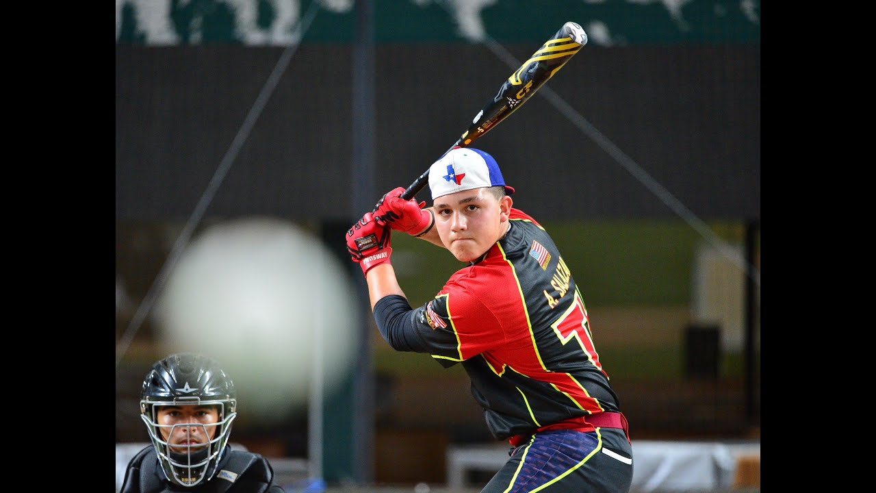 Top Texas Prospect - 14U Alec Salazar - 5th National POWER SHOWCASE - Globe Life Field - 2020.