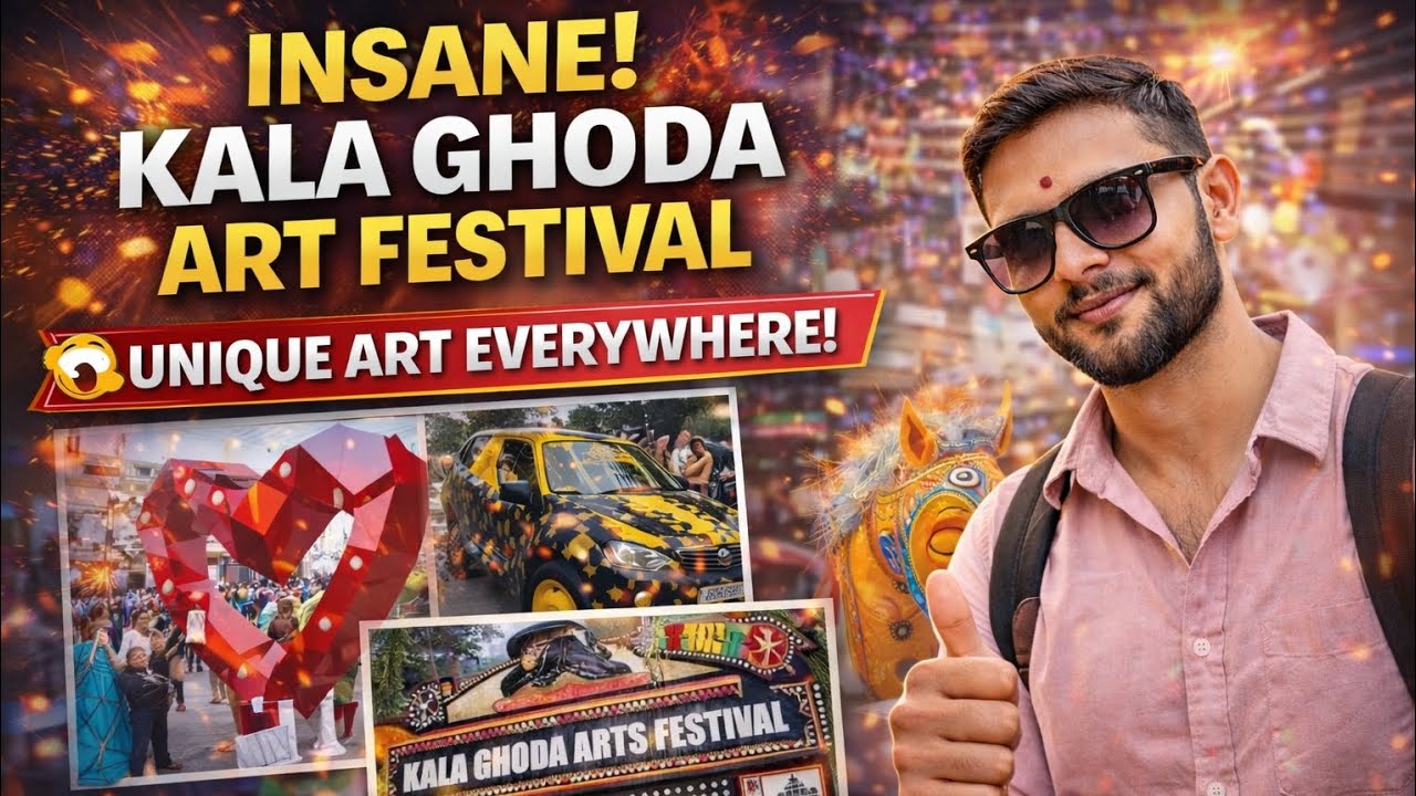 Kala Ghoda Art Festival Mumbai 😍 | India’s Biggest Art Festival | Full Tour