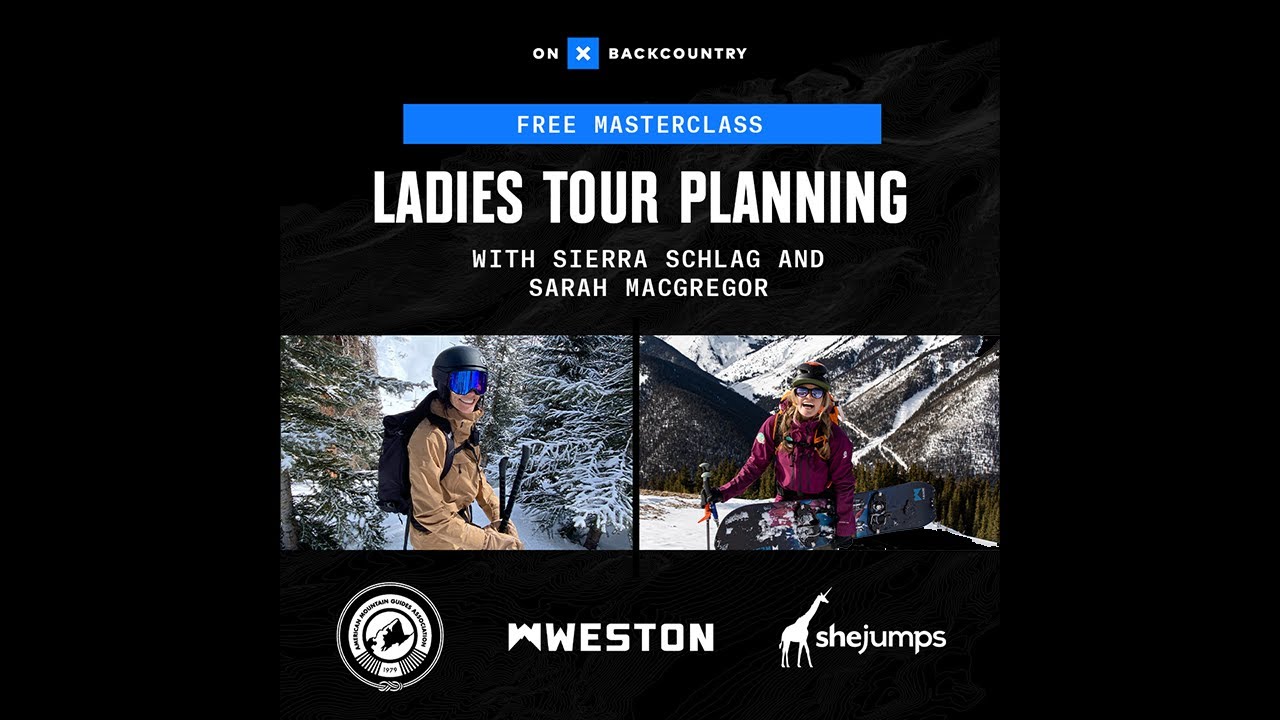 Masterclass: Ladies Tour Planning - Boost Your Mapping Confidence in the Backcountry