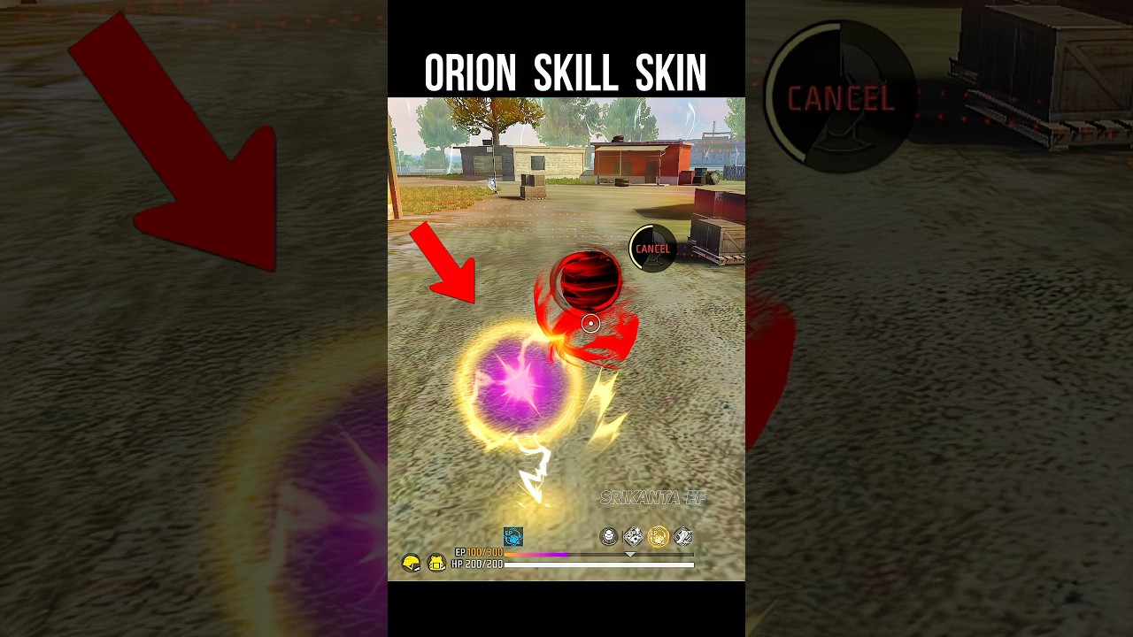 Orion Skill Skin 🔥 Crimson Paradox Orion Character New Skin #srikantaff