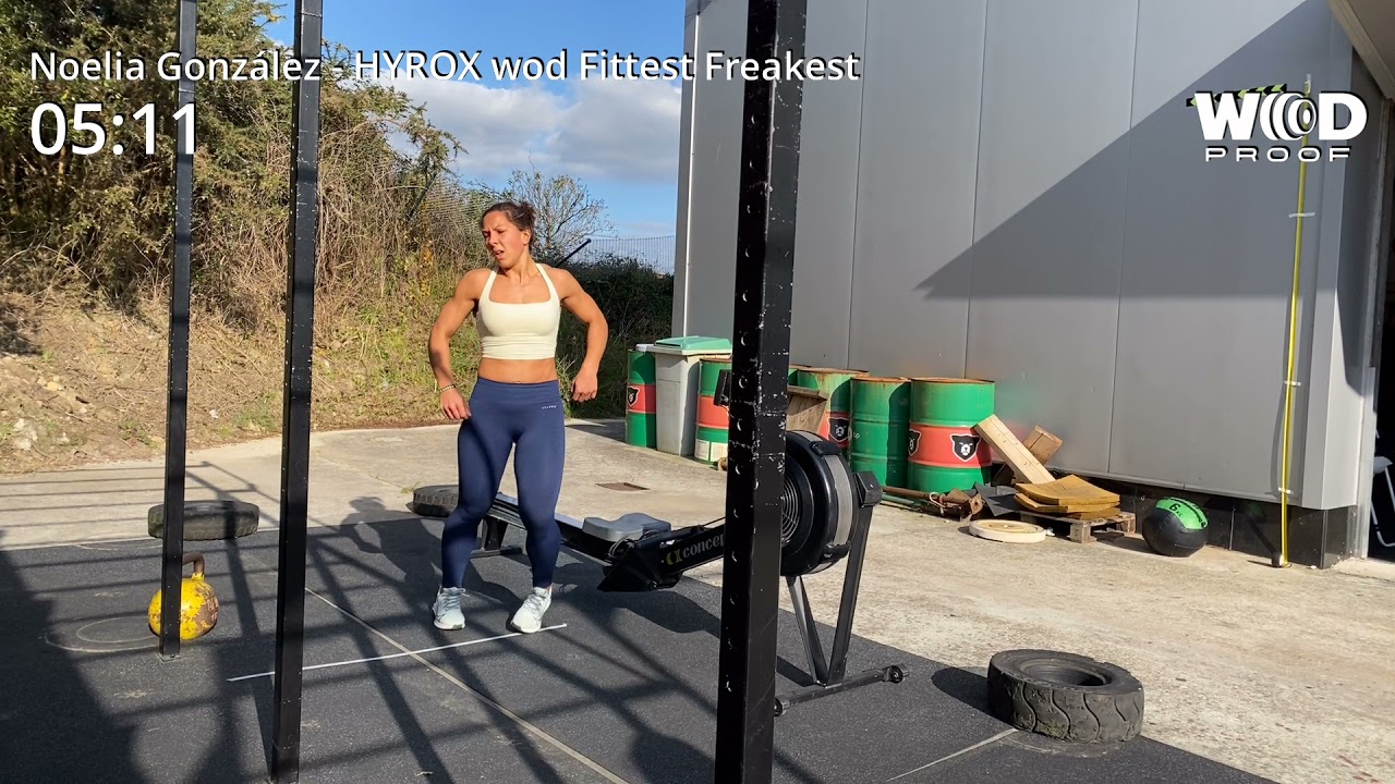 Noelia González- Wod Fittest Freakest Hyrox Madrid 2021