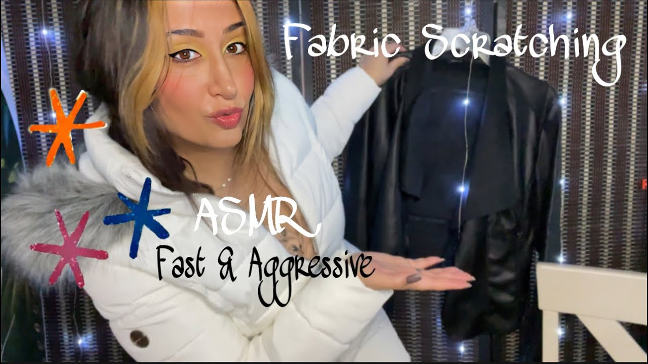 🧥What’s in my Pockets?! ASMR Coat Sounds/Zippers/Try On Haul/ Fast & Aggressive Tapping/ Scratching
