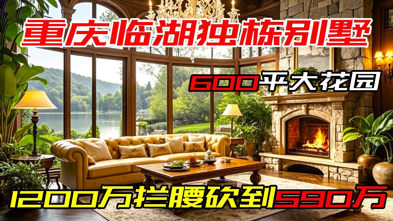 豪宅跌疯了！去年1200万今年价格拦腰砍，只要590万？【叫豆老师怎么样】#房产达人#房产知识
