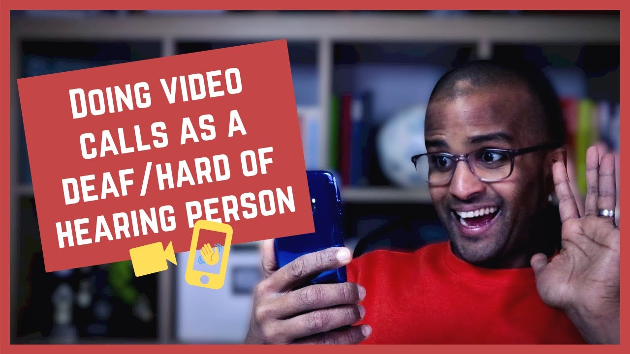 How I Make & Take Video Calls as a Deaf/Hard of Hearing Person? [CC]