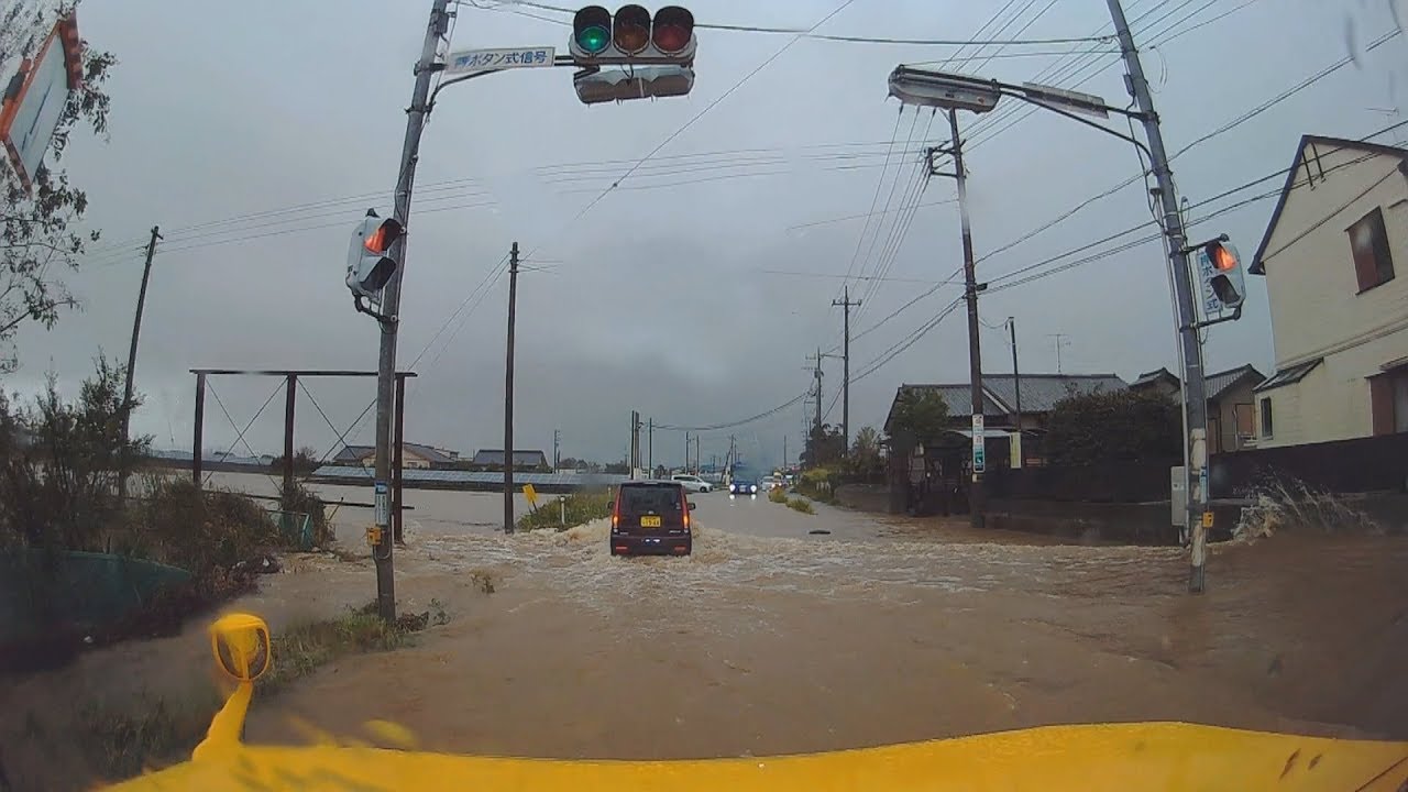 【千葉県冠水】2019年台風21号大雨で冠水の記録