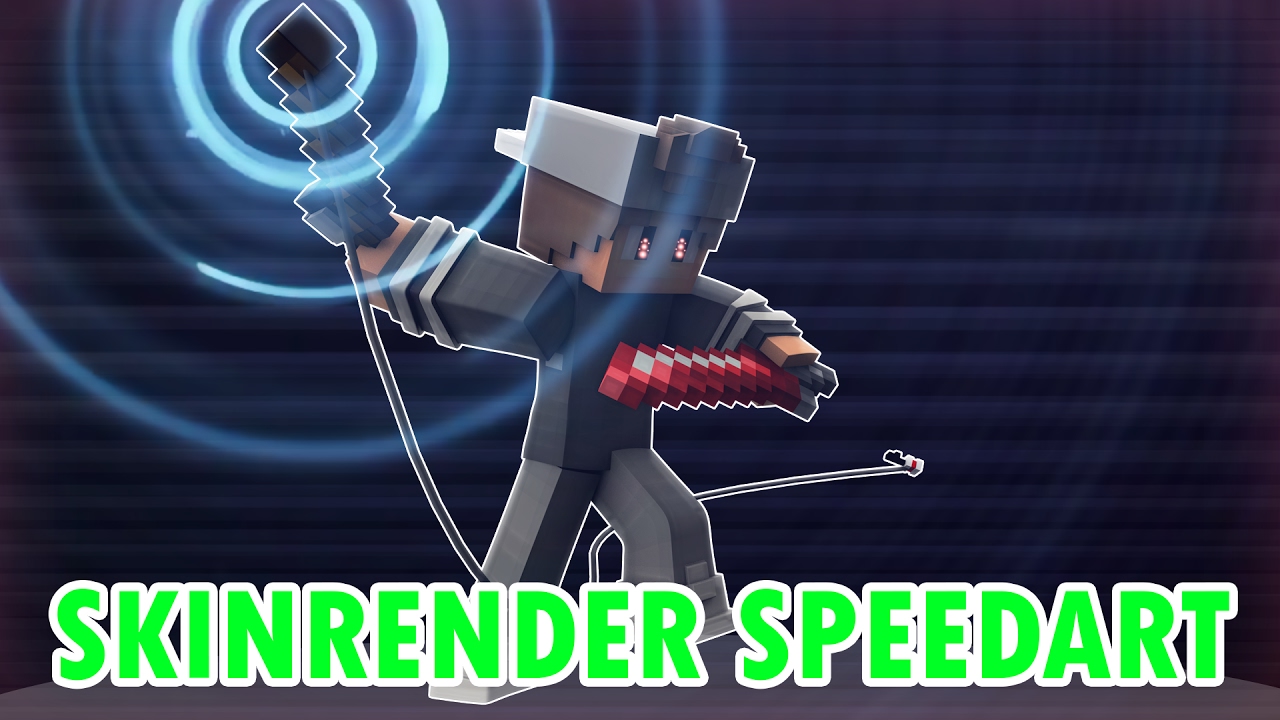 Minecraft Skinrender Speedart - Riby PvP [006] BA_ARTS
