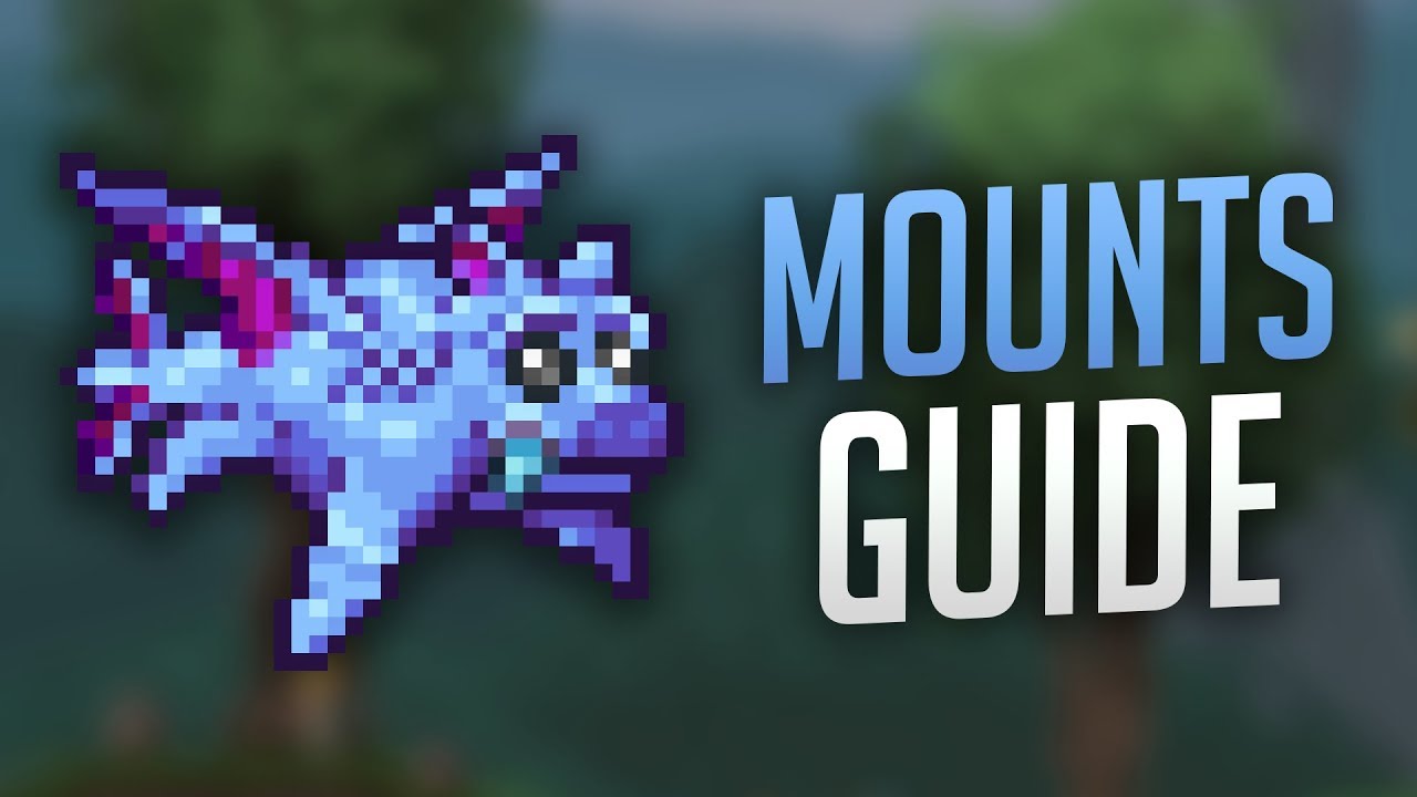All Mounts Guide - Terraria 1.3.5