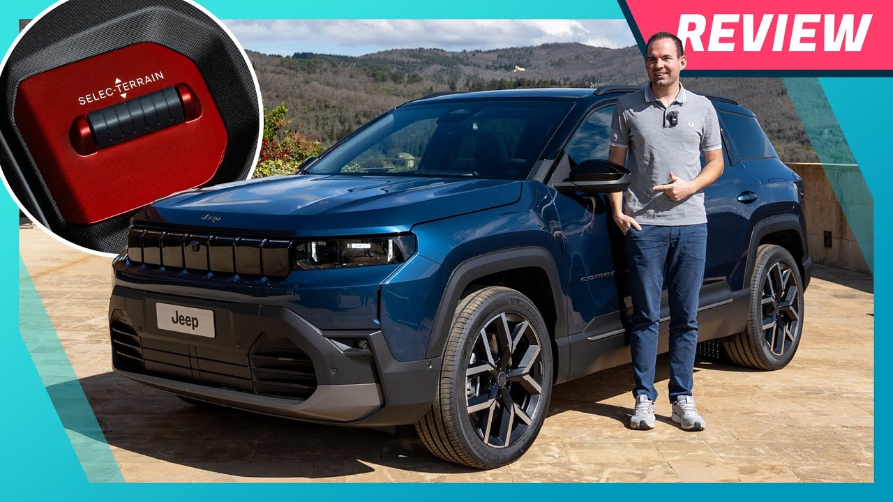 Neuer Jeep Compass 2025: Kurzer Rundgang | Viel Technik | Details zu Cockpit und Infotaiment