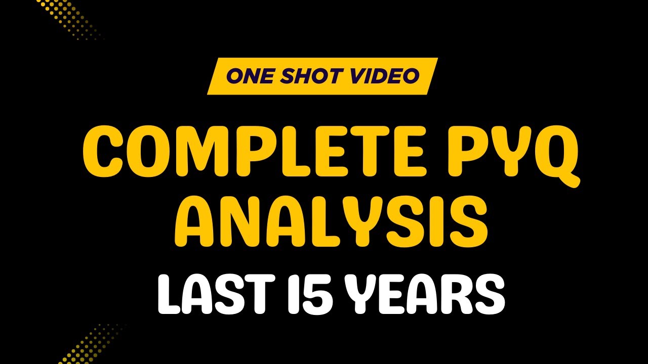 GPAT 2026 Complete PYQ Analysis | Last 15 Years Solved + Concepts | Pharmacy Crash Course