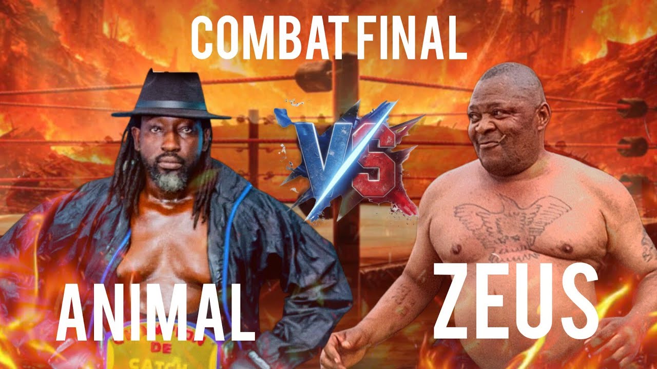 🔥🔥ZEUS VS ANIMAL LION COMBAT FINAL EN DIRECT DE MWENE DITU