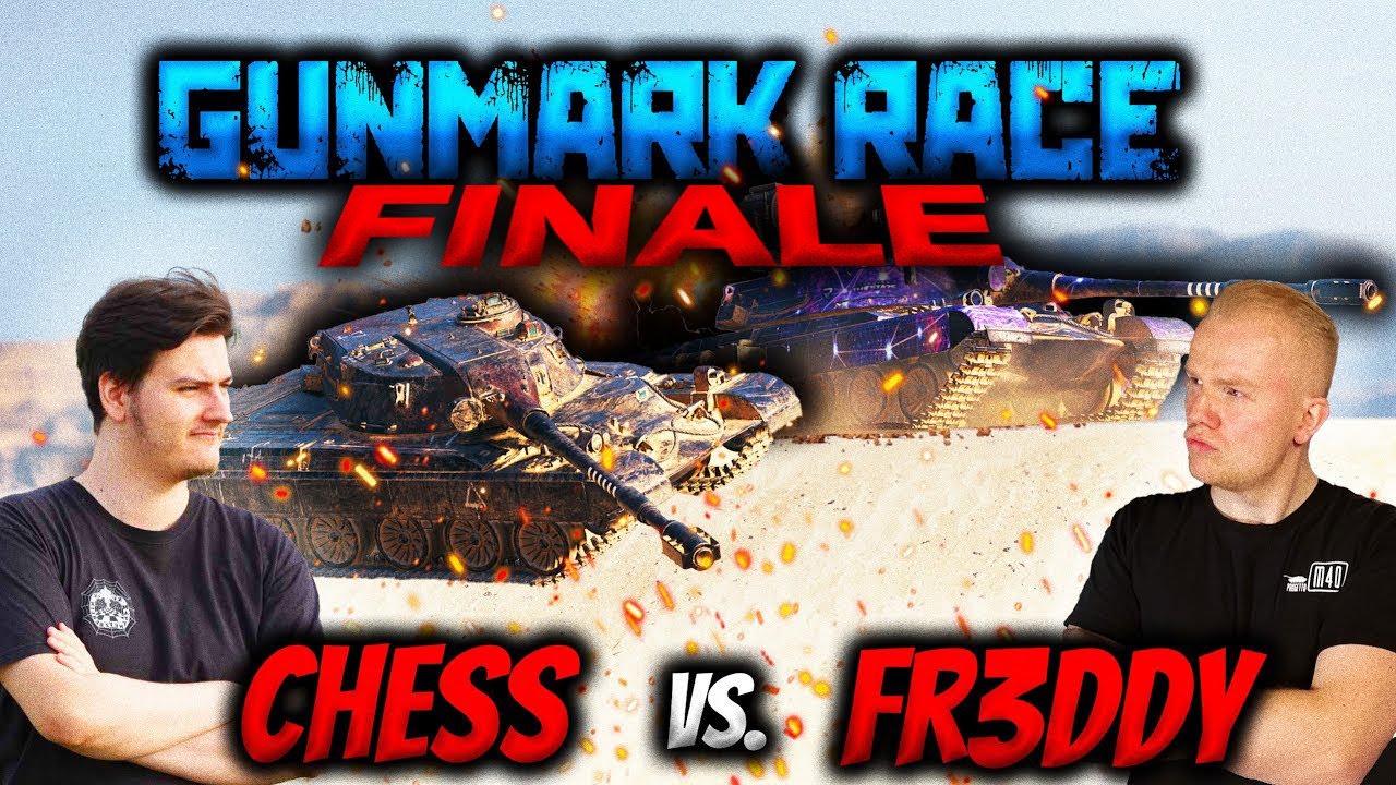 FINALE im Deutschen Top-Duell! @Chessgenie vs. Fr3ddy im GunMark-Race Pt. 2 [World of Tanks]
