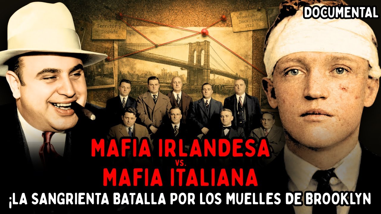 MAFIA IRLANDESA vs. MAFIA ITALIANA – La Batalla por Los Muelles