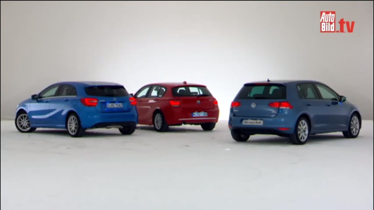 Golf VII, 1er, A-Klasse &mdash; Neuer Golf im ersten Vergleich