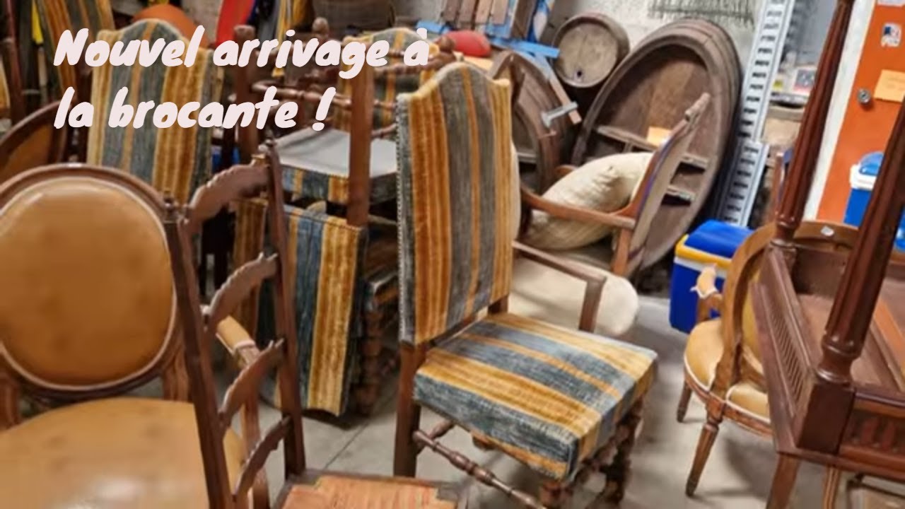 Nouvel arrivage : visite des coulisses de la brocante