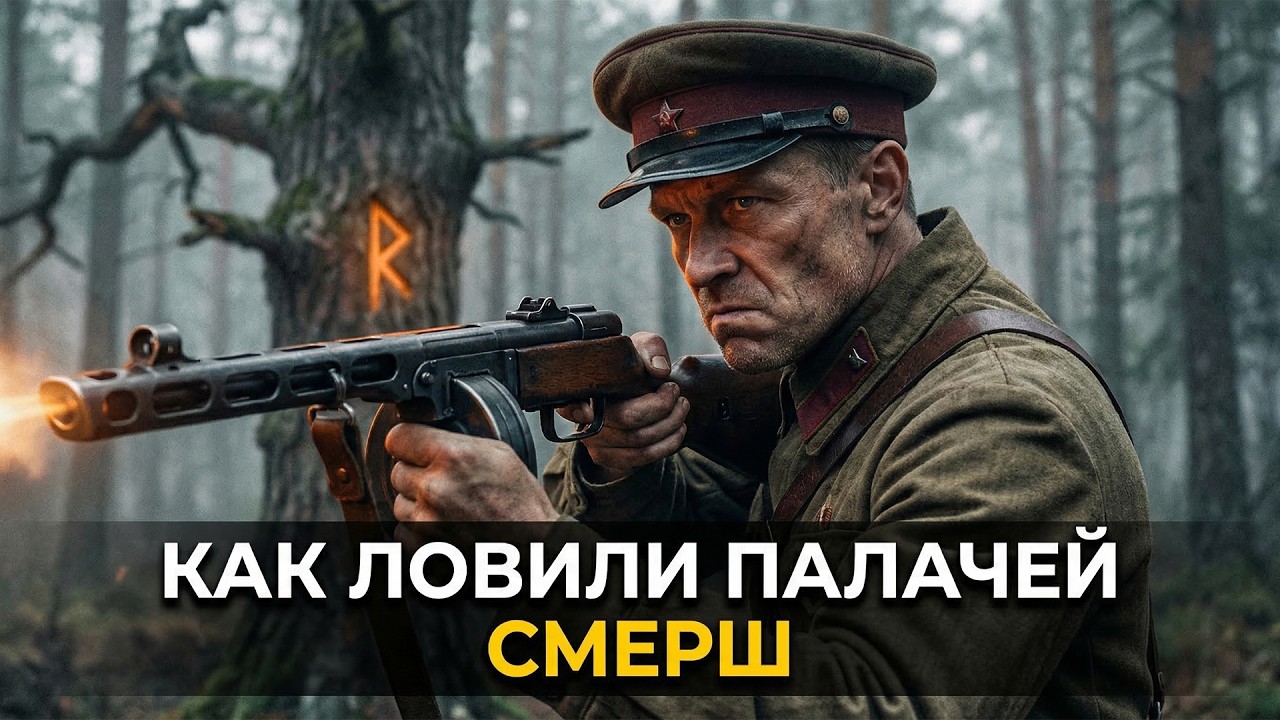 ОНИ ОСТАВЛЯЛИ ВОЛЧИЙ КРЮК — операция СМЕРШ против неуловимых карателей СС...