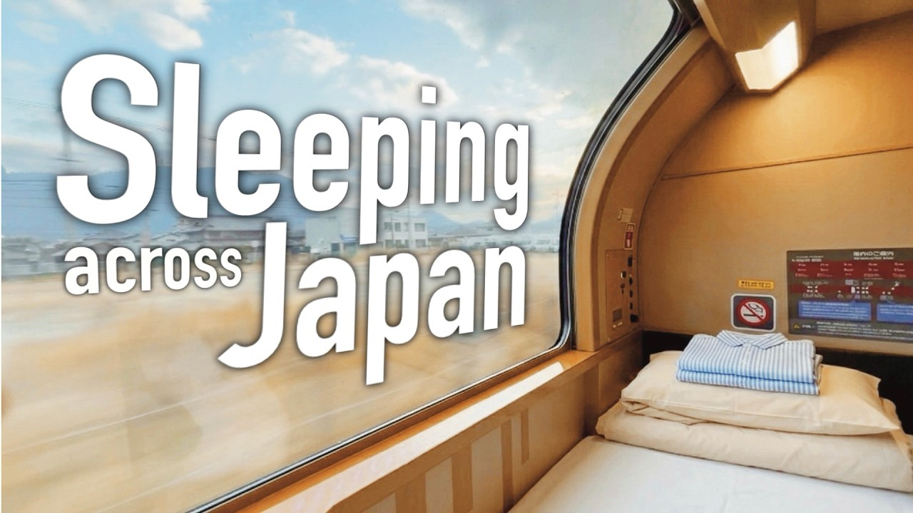 Sleeping Across Japan on the Sunrise Express | Tokyo to Takamatsu Night Train
