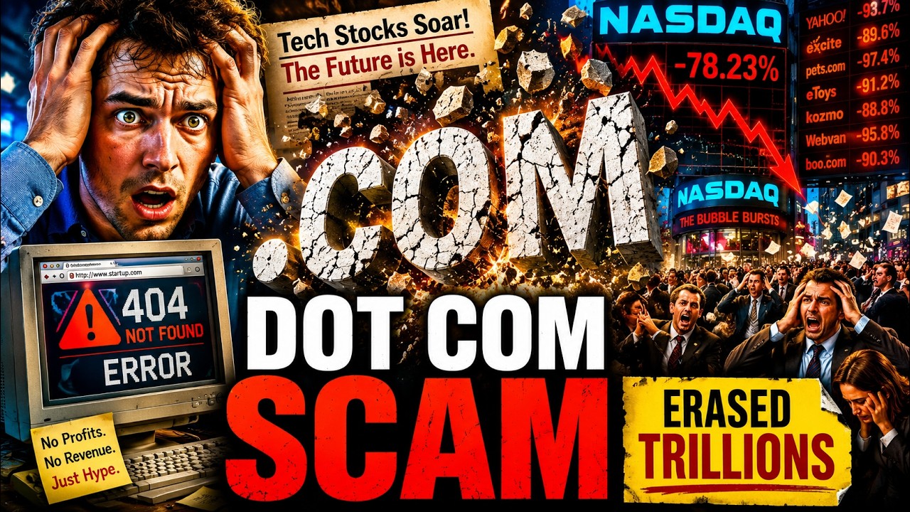 THE DOT-COM SCAM THAT ERASED TRILLIONS | StashReel