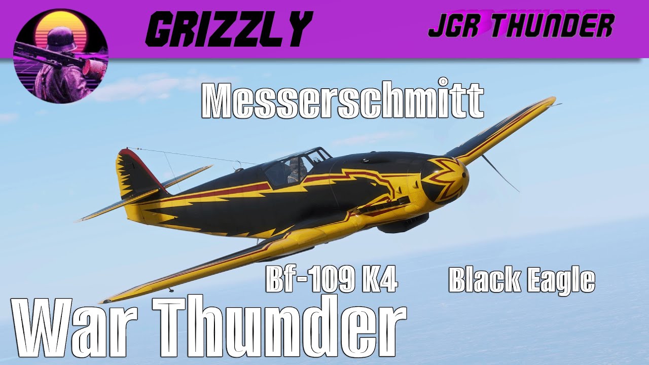 War Thunder - Messerschmitt Bf-109 K4 Black Eagle - Německý dravec na lovu