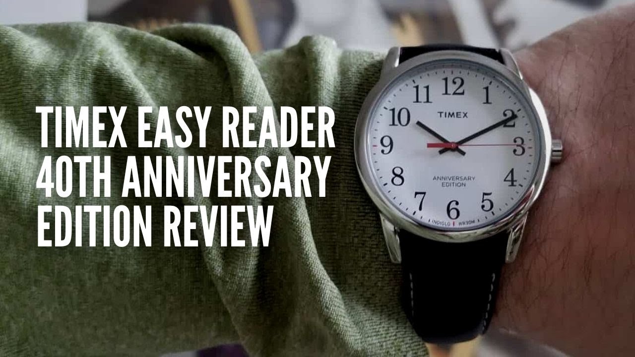 Timex Easy Reader 40th Anniversary Edition Hands-On Review