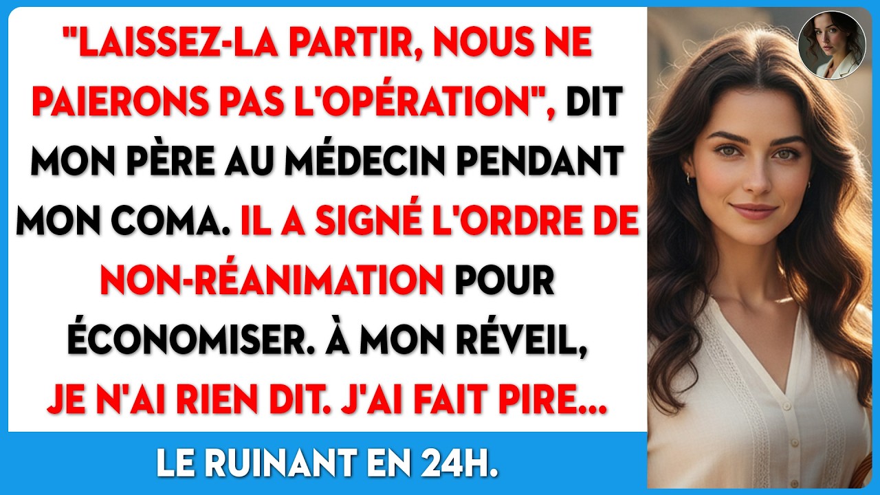 Pour économiser, mon père a refusé la réanimation. 72h plus tard, il a tout perdu.