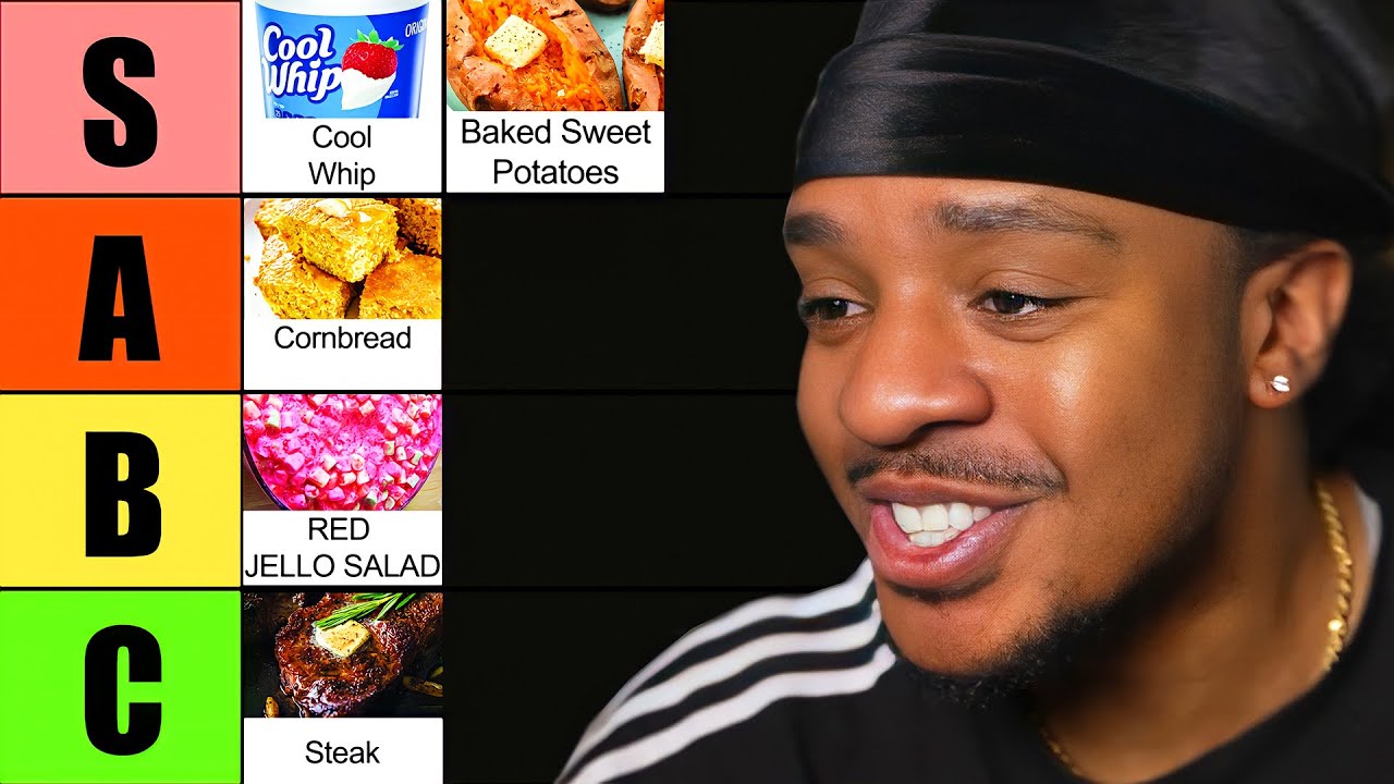 The ULTIMATE Thanksgiving Food Tier List