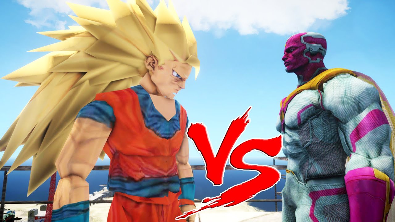 The Vision VS Goku - EPIC BATTLE