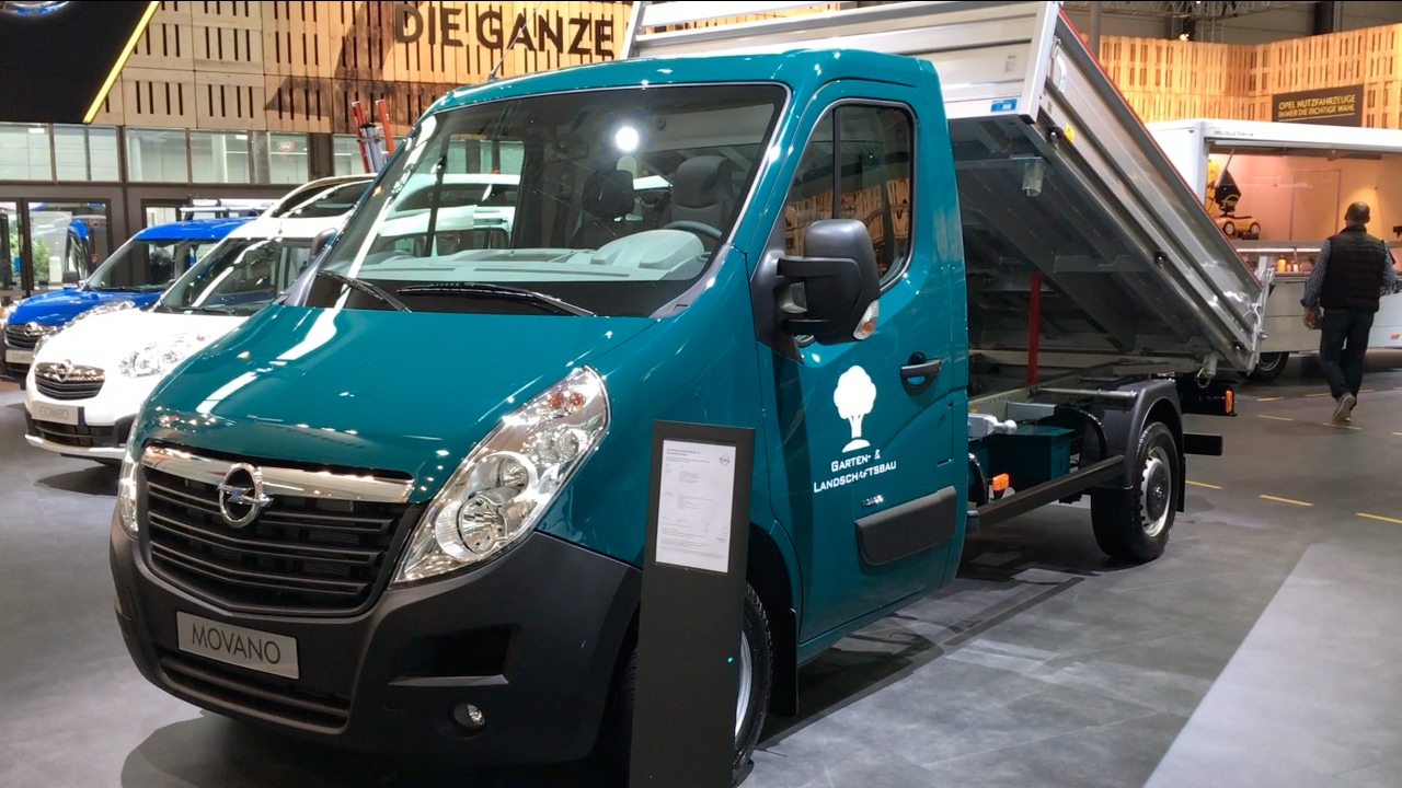 Opel Movano Dumper 2017 In detail review walkaround Interior Exterior