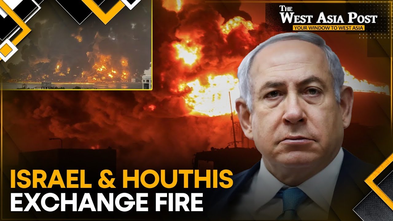 Israel Targets Yemen Port, Houthis Respond With Missile Strike | The West Asia Post | WION