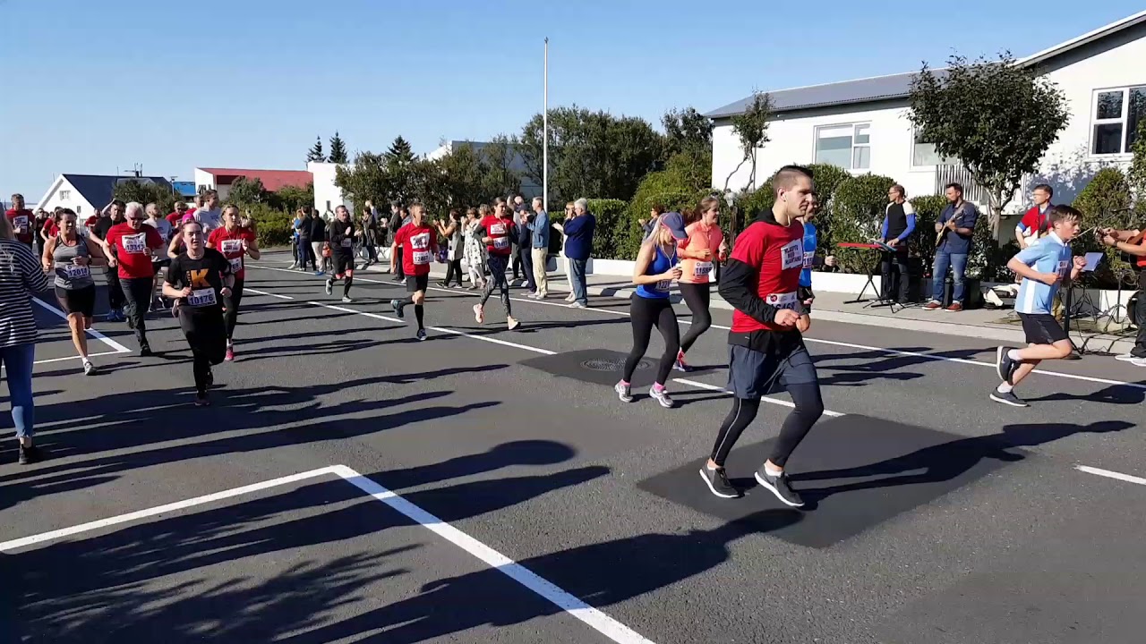 Reykjavíkurmaraþon 2017 á Lindarbrautinni