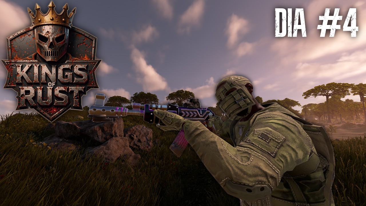 ASI ROBAMOS ESTE RAIDEO EN KINGS OF RUST - DIA #4🔥