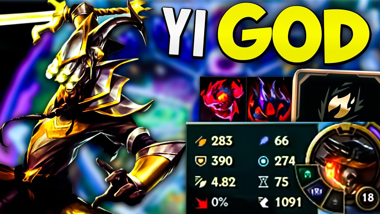 These Items make Master Yi a RAIDBOSS in Arena 3.0!