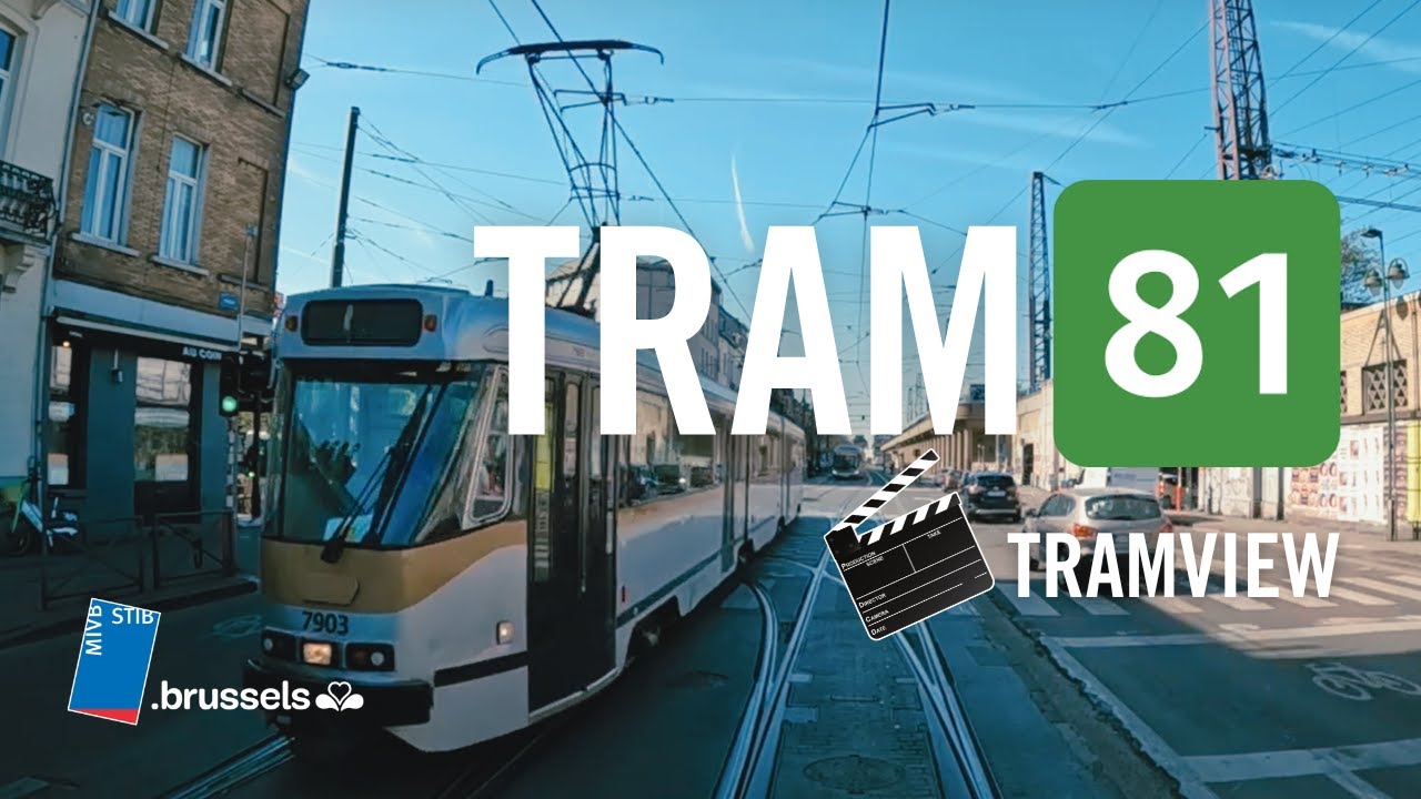 Tram 81 🚋 : Montgomery - Marius Renard [Tramview] HD Brussels