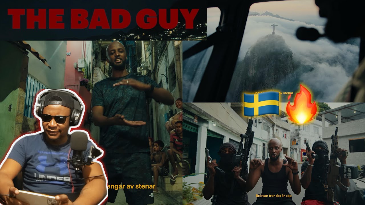 SWEDISH RAP REACTION 🇸🇪| JB - THE BAD GUY FT YHAW HERO (OFFICIAL VIDEO) 🔥