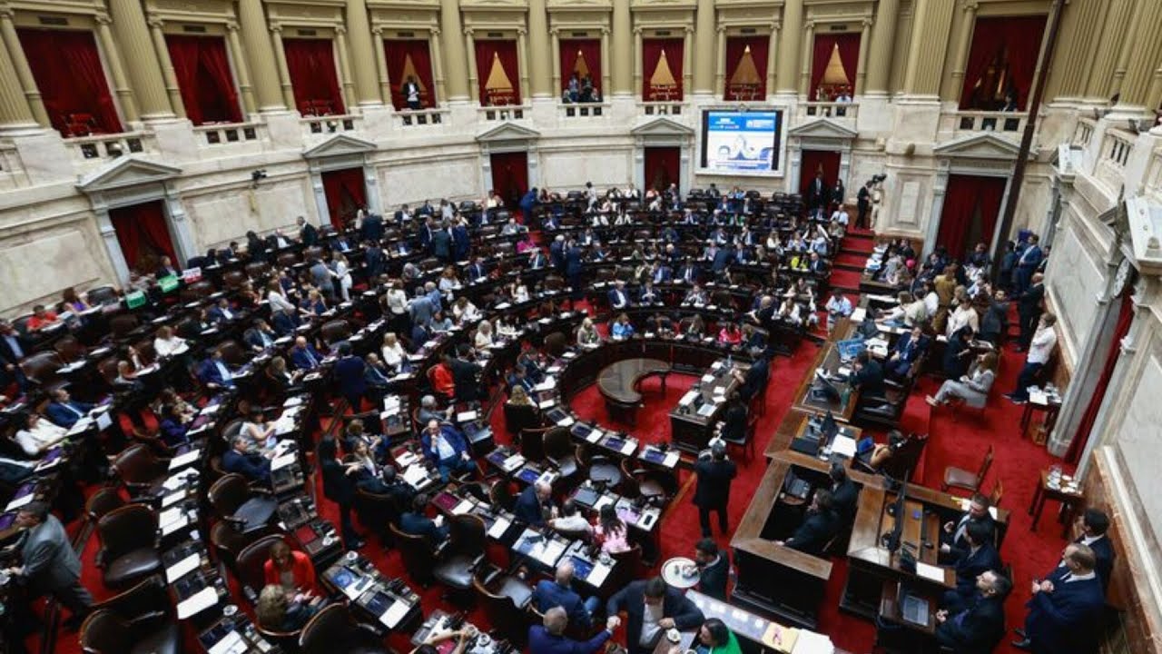 Sesión en la Cámara de Diputados