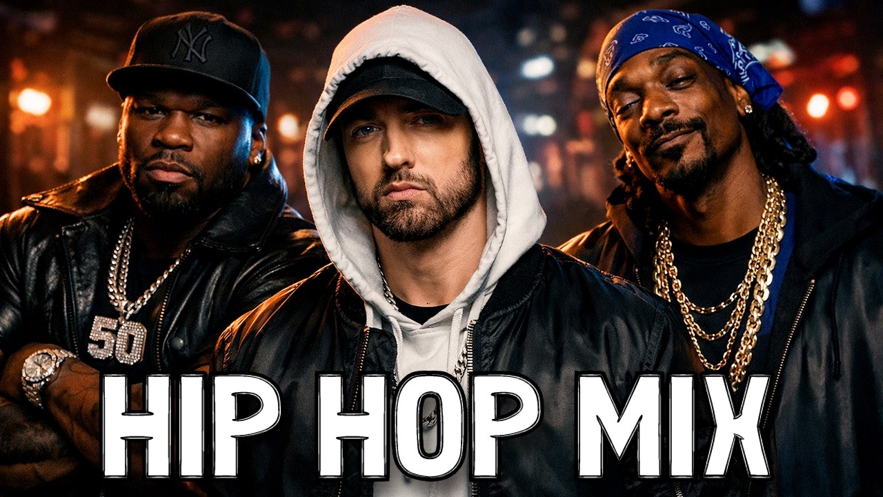Eminem, 50 Cent, Snoop Dogg, 2Pac, Biggie, Dr. Dre, Ice Cube, Lil Wayne, Diddy, Jay-Z - HIP HOP MIX
