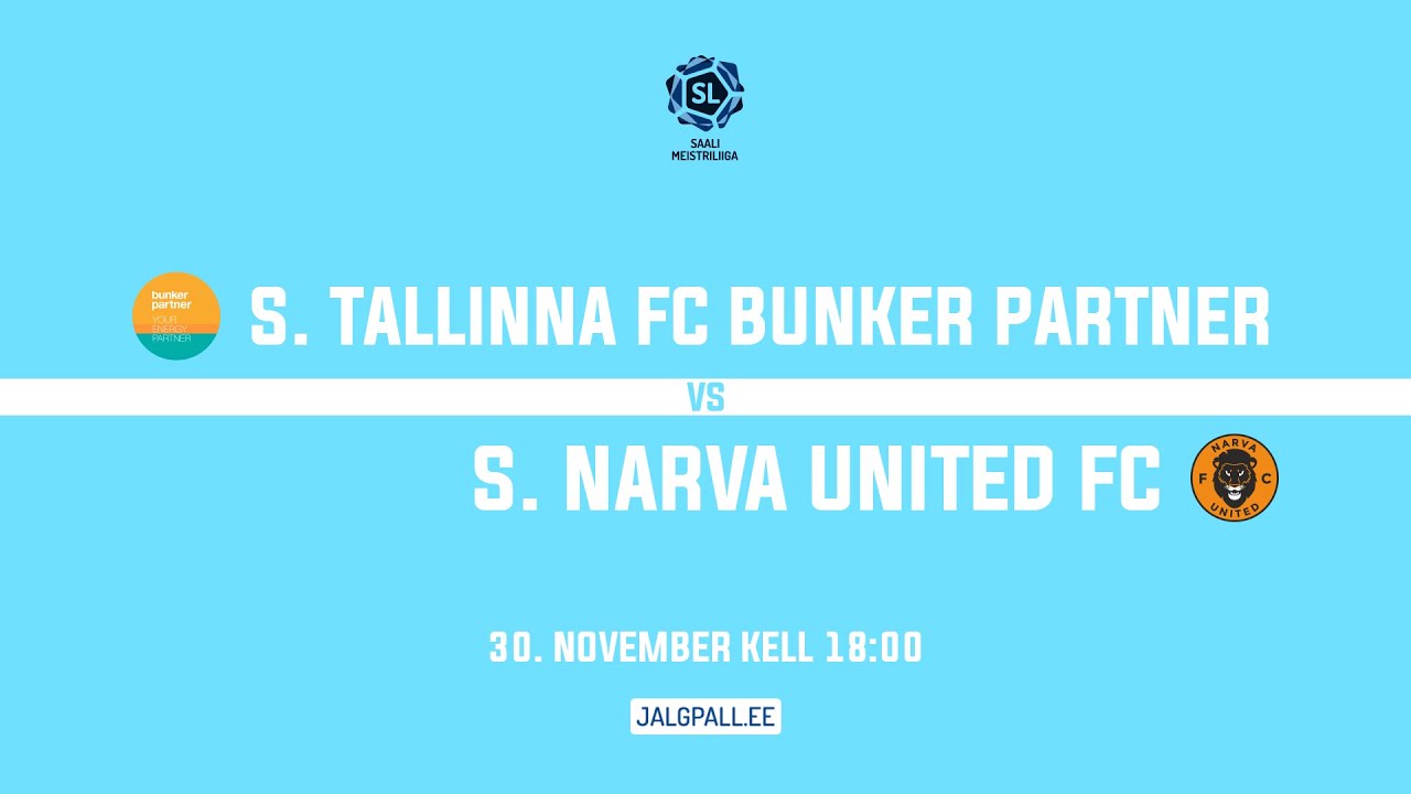 S. Tallinna FC Bunker Partner - S. Narva United FC, Saalijalgpalli meistriliiga 2024