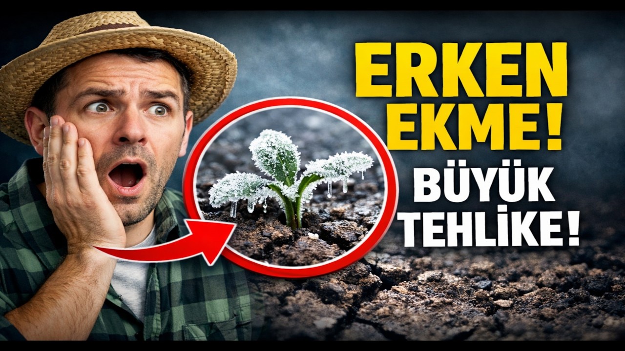 BAHÇIVANLARIN YAPTIĞI 20 KRİTİK HATA: Hangi Bitkileri Sakın Ola Erken Ekmeyin!